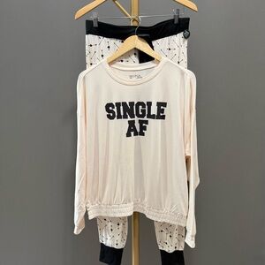 Wildfox Single AF Sleepwear Set